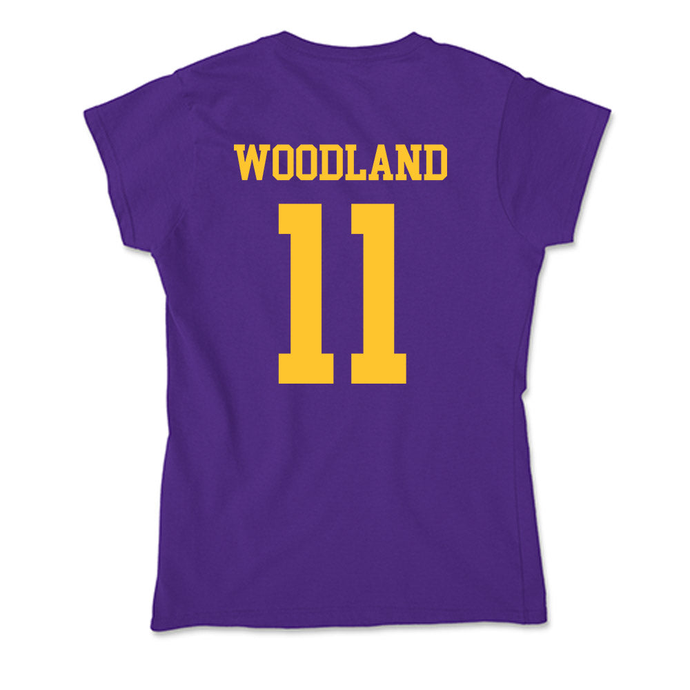 LSU - NCAA Football : PJ Woodland - Soft Style Women’s T-Shirt-1
