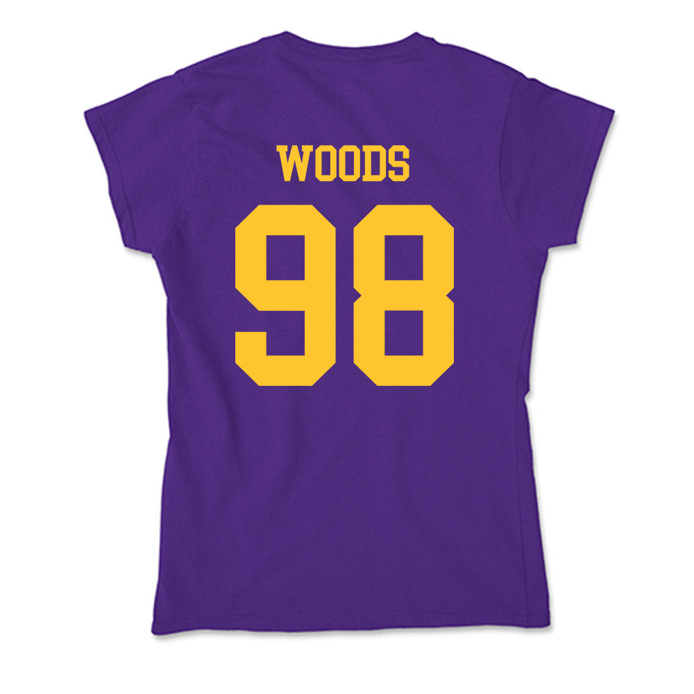 LSU - NCAA Football : Achilles Woods - Soft Style Women’s T-Shirt-1