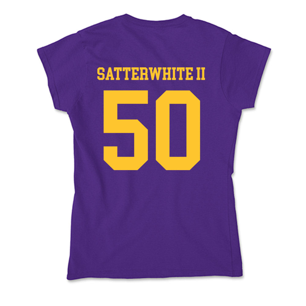 LSU - NCAA Football : William Satterwhite II - Soft Style Women’s T-Shirt-1
