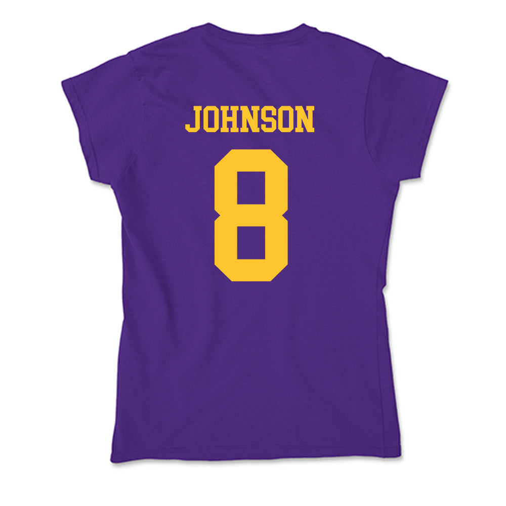 LSU - NCAA Football : Jujuan Johnson - Soft Style Women’s T-Shirt-1