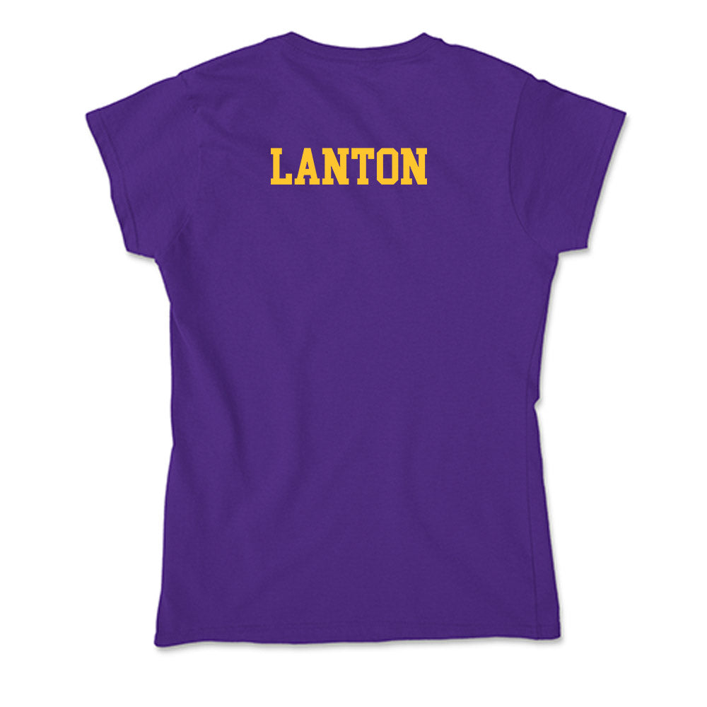 LSU - NCAA Women's Tennis : Addison Lanton - Soft Style Women’s T-Shirt-1