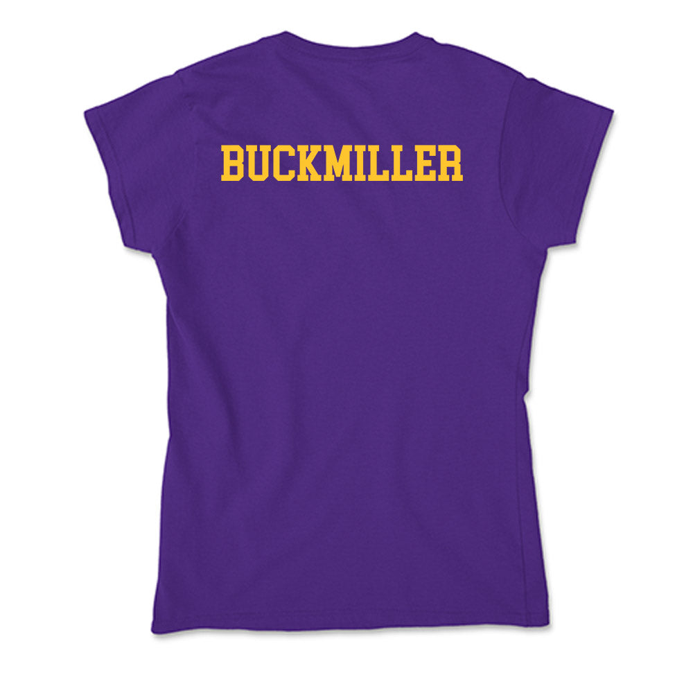 LSU - NCAA Men's Track & Field : Grant Buckmiller - Soft Style Women’s T-Shirt-1