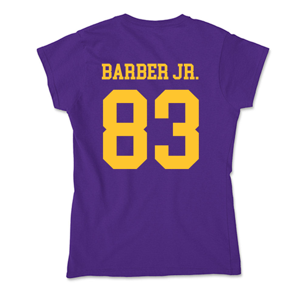 LSU - NCAA Football : Corey Barber Jr. - Soft Style Women’s T-Shirt-1
