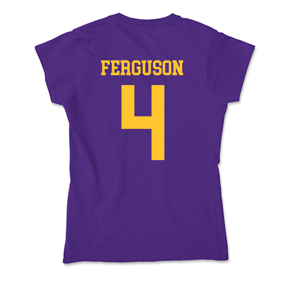 LSU - NCAA Women's Soccer : Jazmin Ferguson - Soft Style Women’s T-Shirt-1