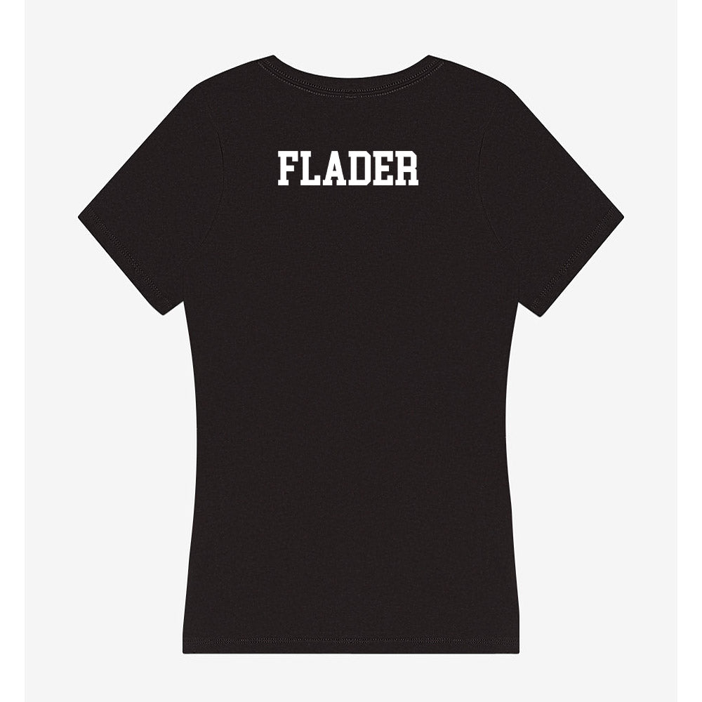 Michigan State - NCAA Women's Rowing : Lily Flader - Women's V-Neck T-Shirt-1