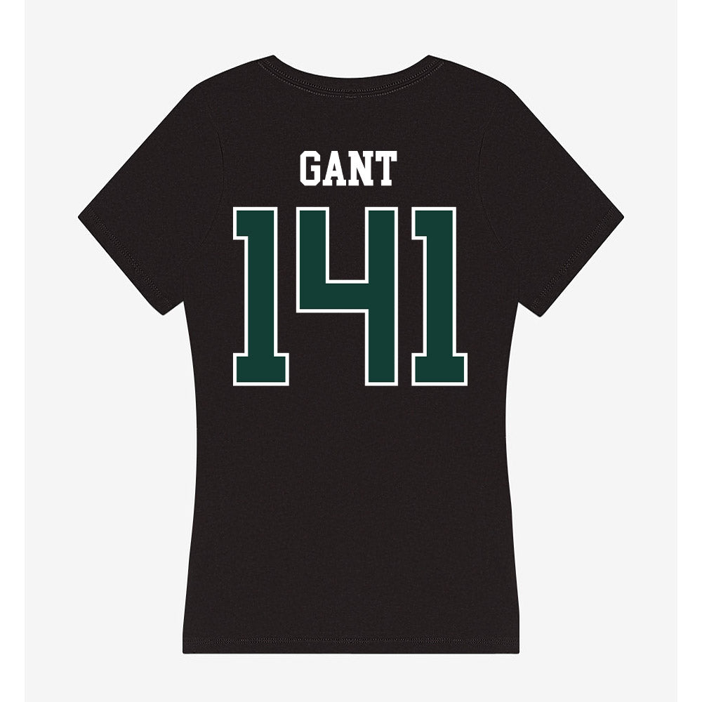Michigan State - NCAA Wrestling : Dale Gant - Women's V-Neck T-Shirt-1