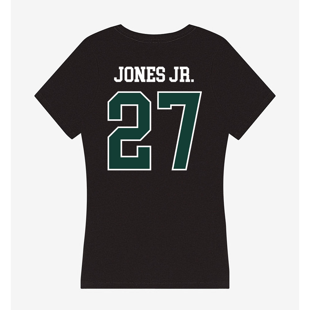 Michigan State - NCAA Football : Darrin Jones Jr. - Women's V-Neck T-Shirt-1