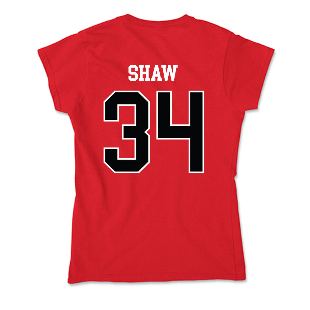 Rutgers - NCAA Football : Noah Shaw - Soft Style Women’s T-Shirt-1