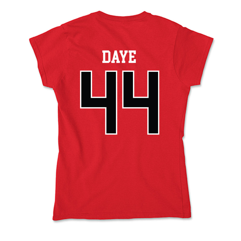 Rutgers - NCAA Women's Basketball : Tara Daye - Soft Style Women’s T-Shirt-1