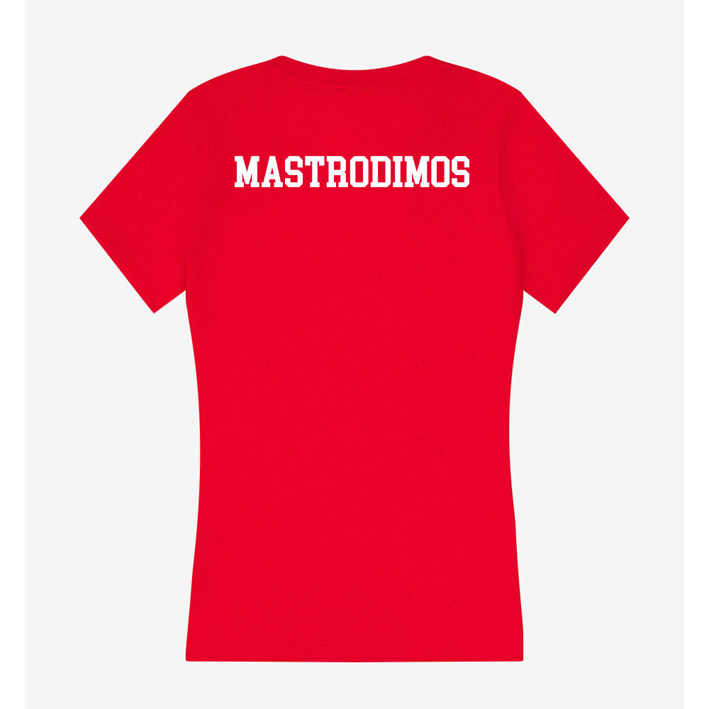 Rutgers - NCAA Men's Soccer : Zachary Mastrodimos - Women's V-Neck T-Shirt-1