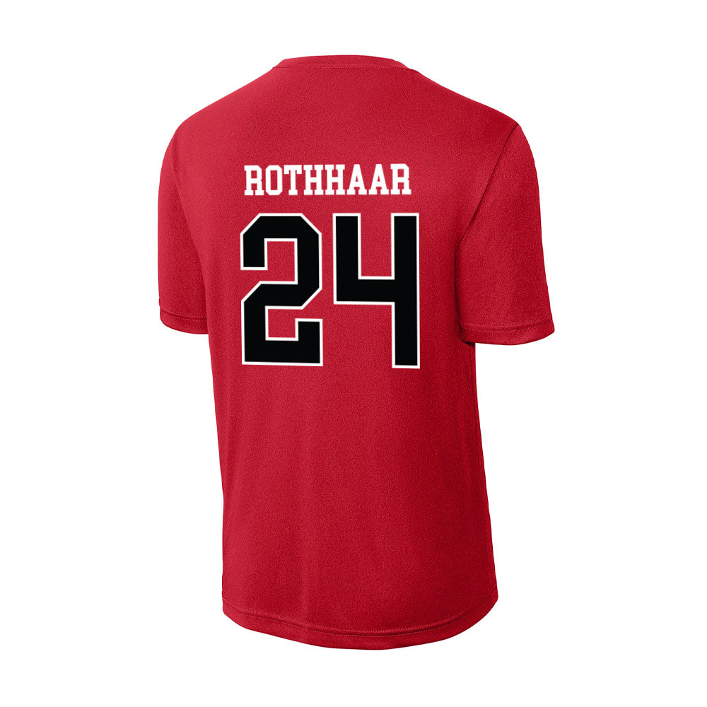 Rutgers - NCAA Football : Benjamin Rothhaar - Activewear T-Shirt-1