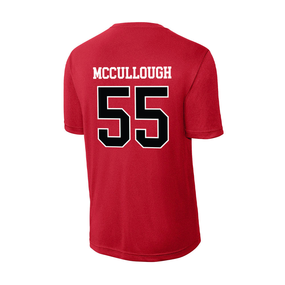 Rutgers - NCAA Men's Lacrosse : Charlie McCullough - Activewear T-Shirt-1