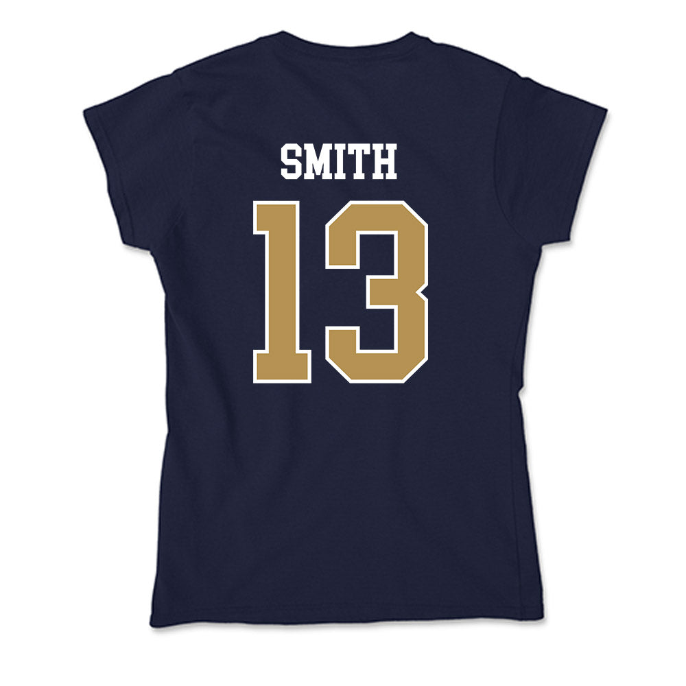 Georgia Tech - NCAA Football : Rahkeem Smith - Soft Style Women’s T-Shirt-1