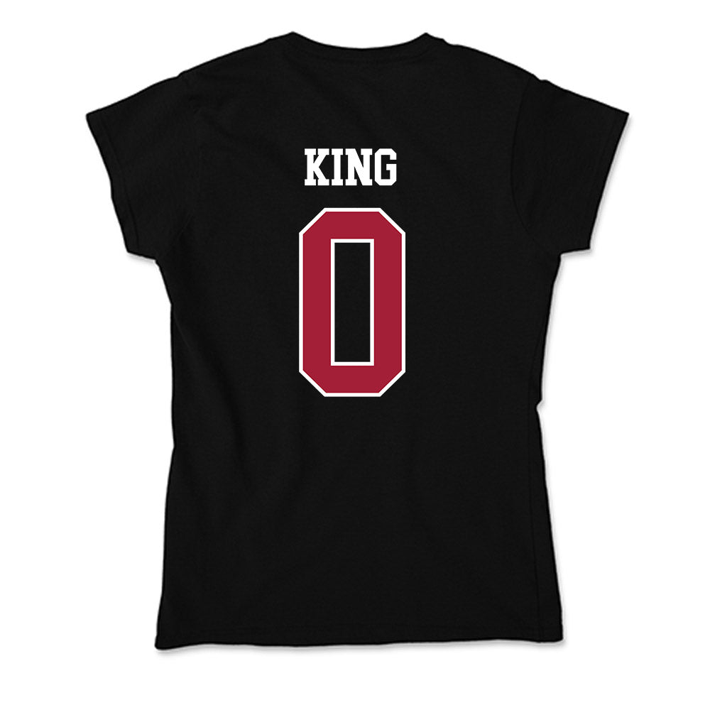 Oklahoma - NCAA Women's Volleyball : Mari King - Soft Style Women’s T-Shirt-1
