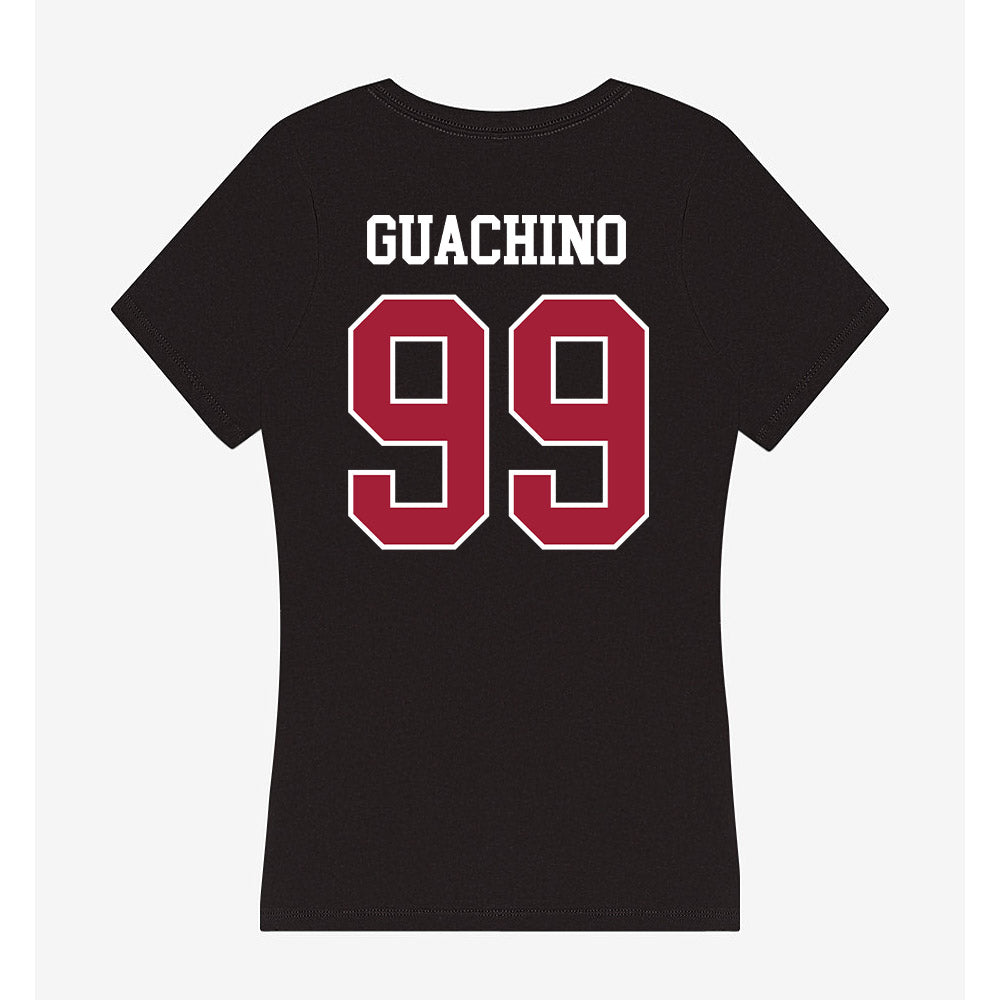 Oklahoma - NCAA Softball : Miali Guachino - Women's V-Neck T-Shirt-1