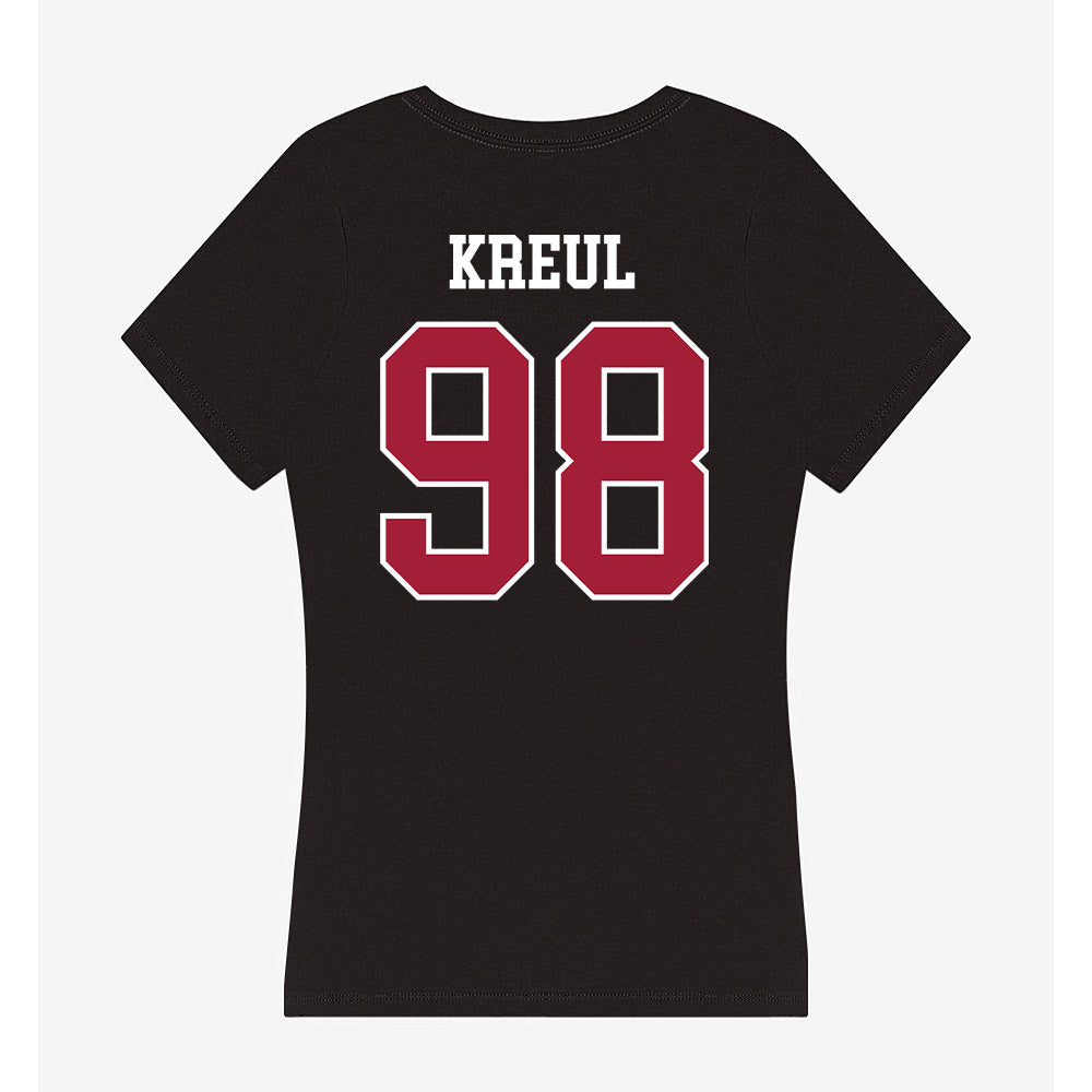 Oklahoma - NCAA Football : Jake Kreul - Women's V-Neck T-Shirt-1