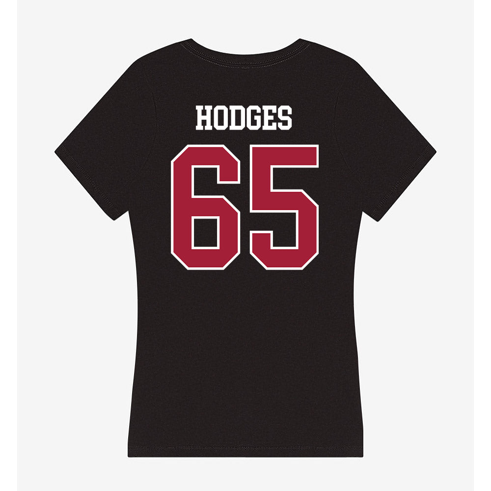 Oklahoma - NCAA Football : Ace Hodges - Women's V-Neck T-Shirt-1