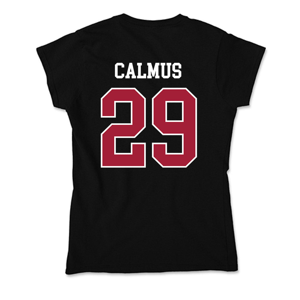 Oklahoma - NCAA Football : Casen Calmus - Soft Style Women’s T-Shirt-1