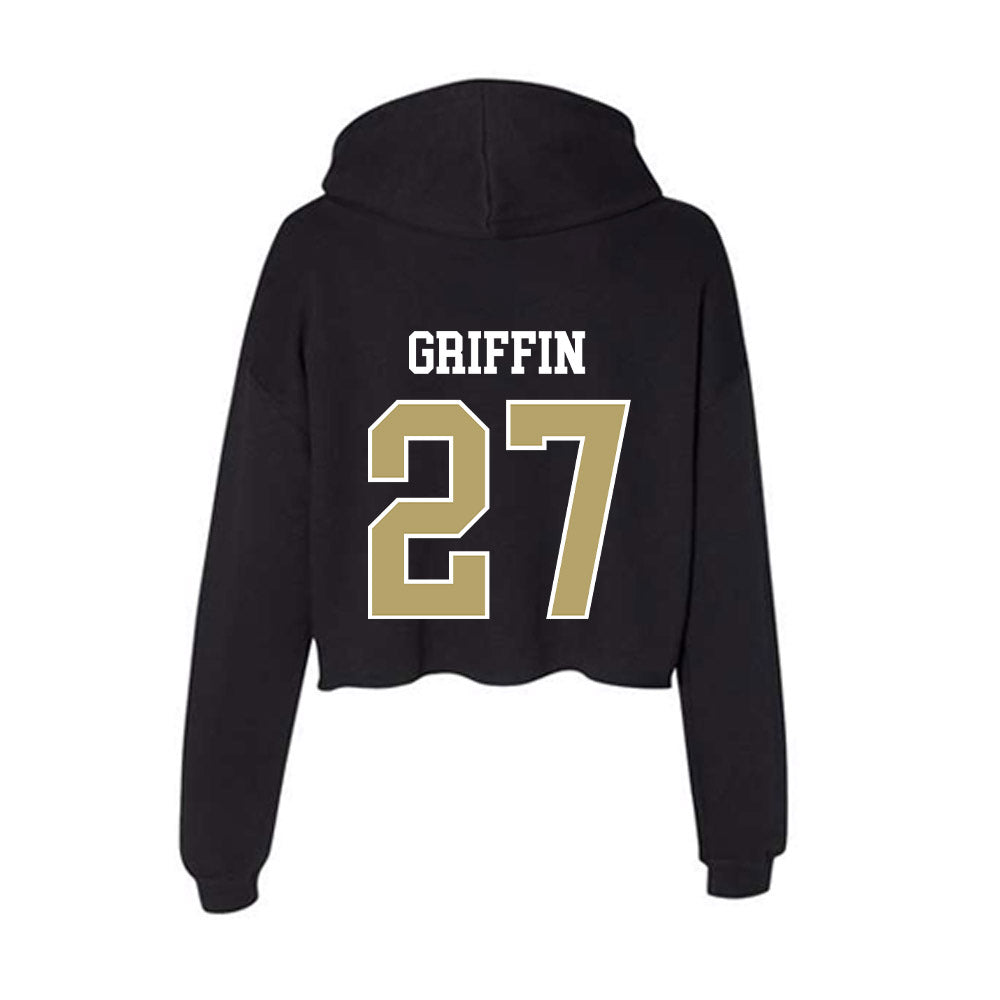Central Florida - NCAA Softball : Ashleigh Griffin - Women's Crop Fleece Hoodie-1