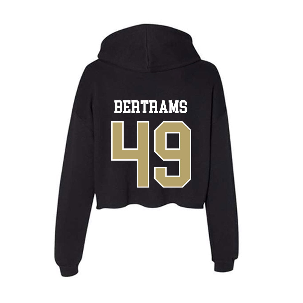 Central Florida - NCAA Football : Atticus Bertrams - Women's Crop Fleece Hoodie-1