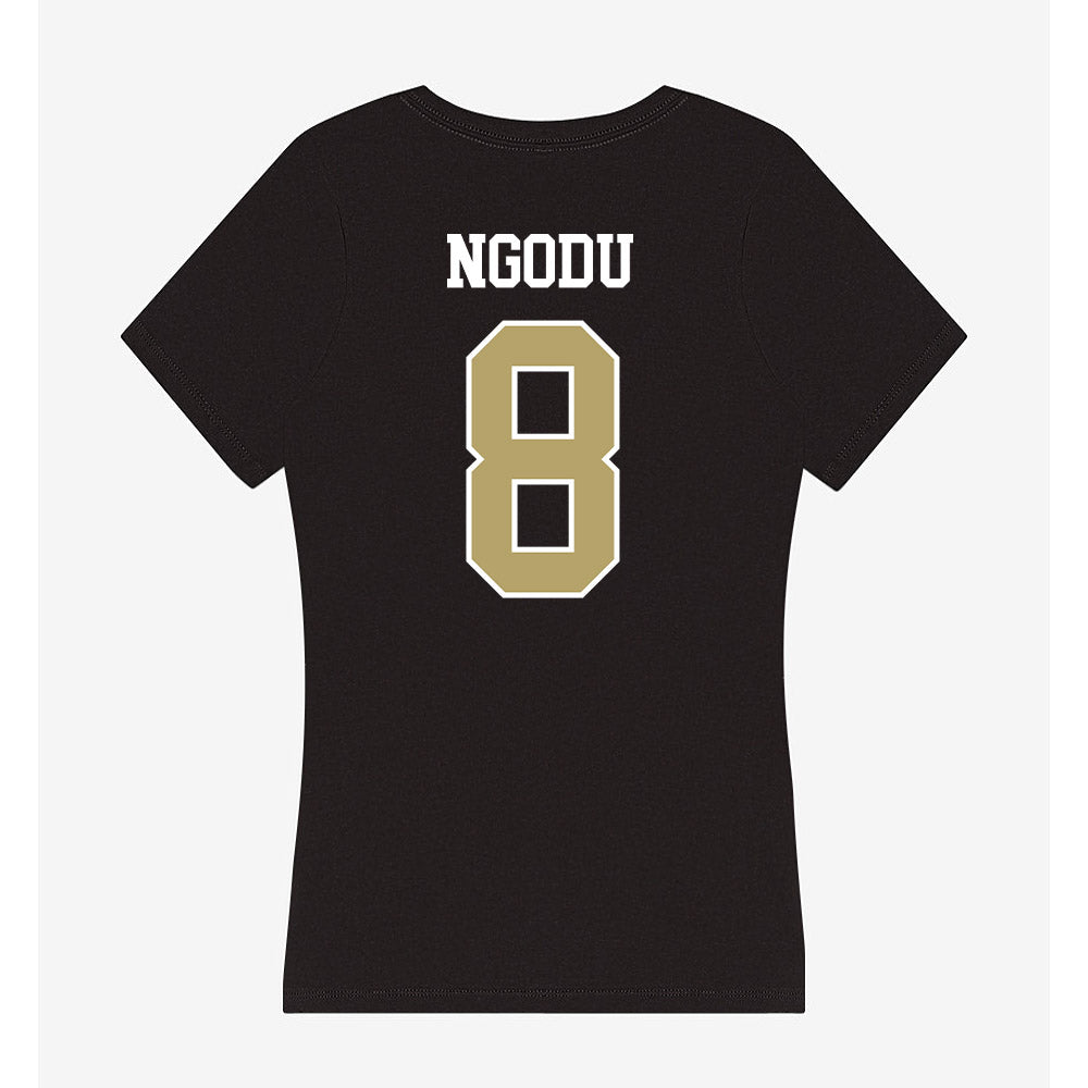 Central Florida - NCAA Women's Basketball : Khyala Ngodu - Women's V-Neck T-Shirt-1
