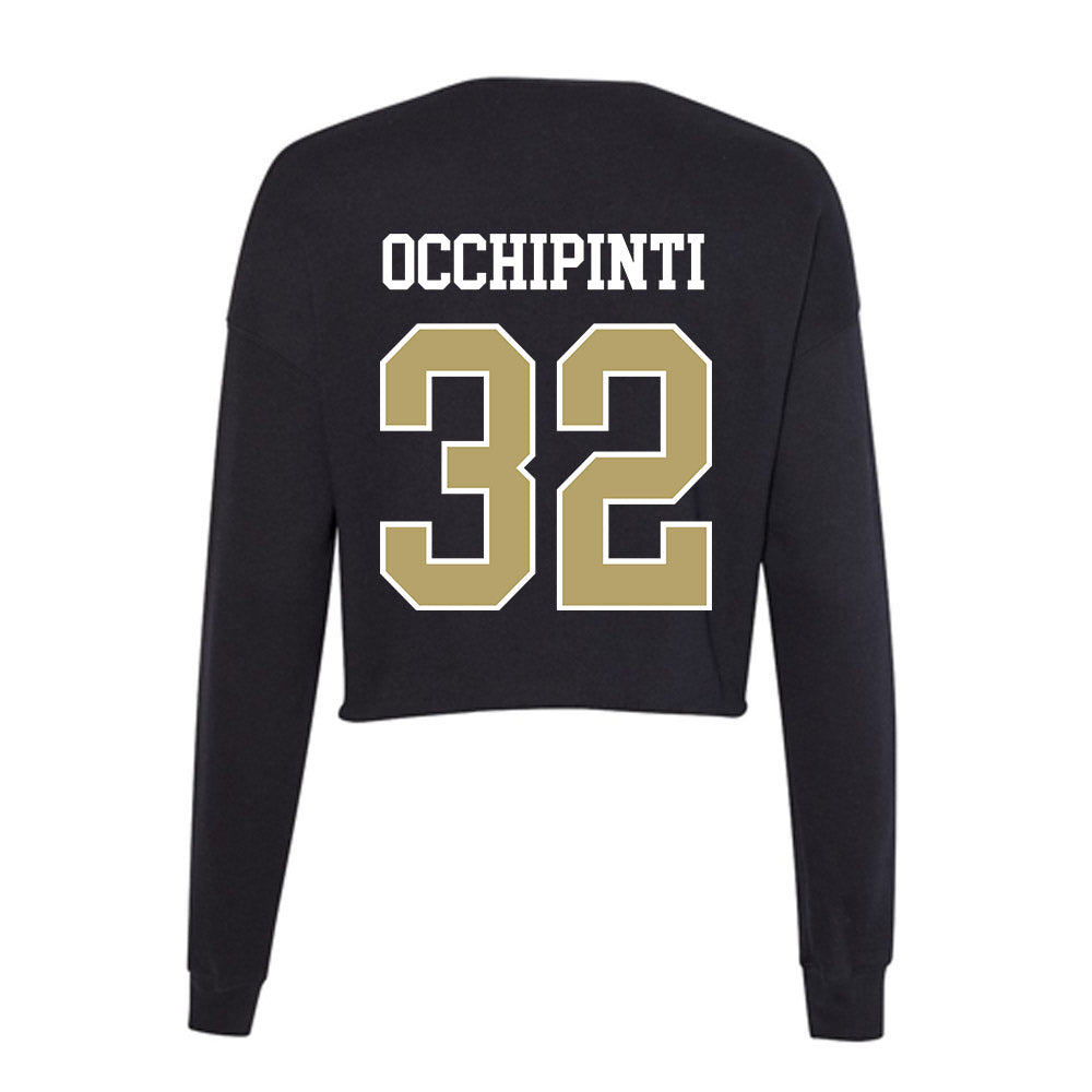 Central Florida - NCAA Football : Matthew Occhipinti - Women's Cropped Crew Fleece-1