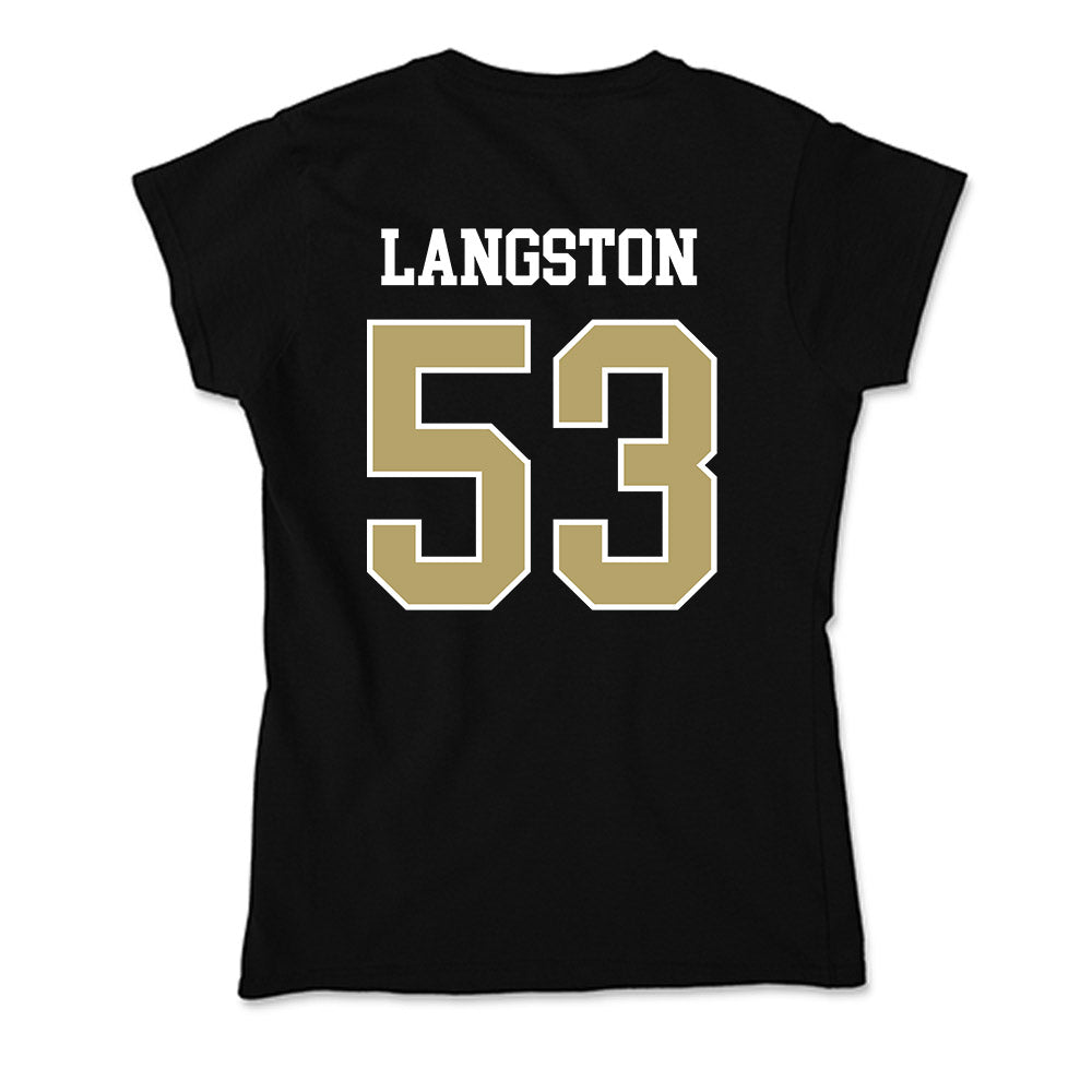 Central Florida - NCAA Football : Laparka Langston - Soft Style Women’s T-Shirt-1