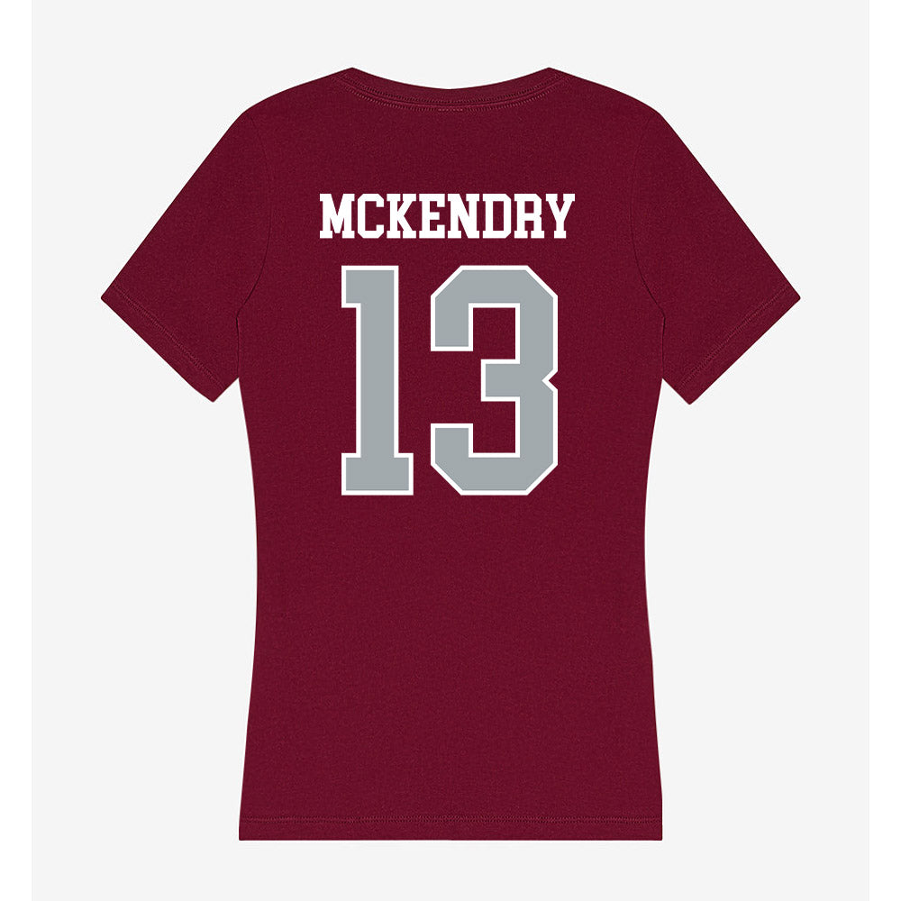 WSU - NCAA Football : Ryan McKendry - Women's V-Neck T-Shirt-1
