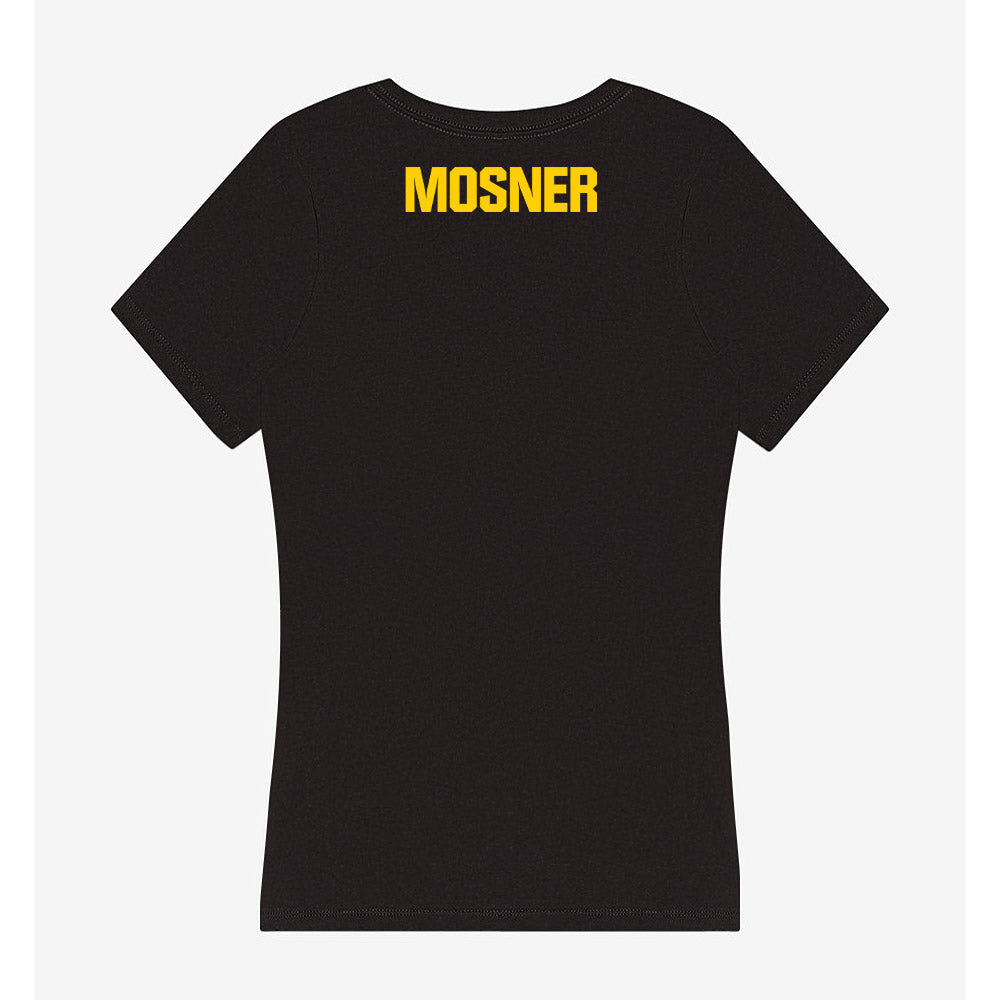 Iowa - NCAA Women's Swimming & Diving : Emilie Mosner - Women's V-Neck T-Shirt-1