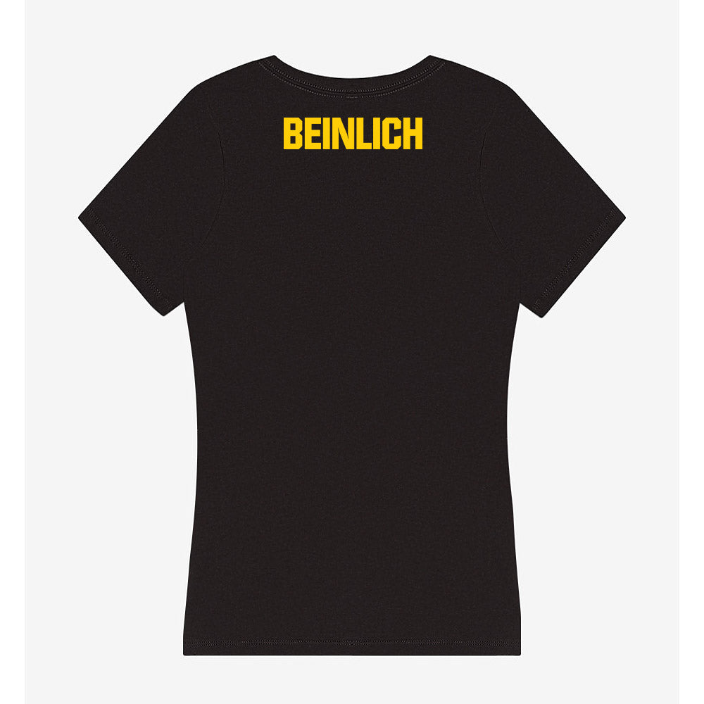 Iowa - NCAA Women's Swimming & Diving : Simone Beinlich - Women's V-Neck T-Shirt-1