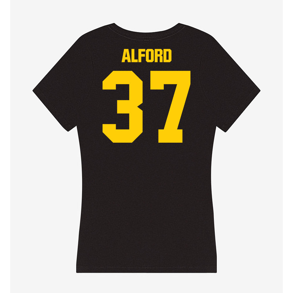 Iowa - NCAA Football : Brayton Alford - Classic Shersey Women's V-Neck T-Shirt-1