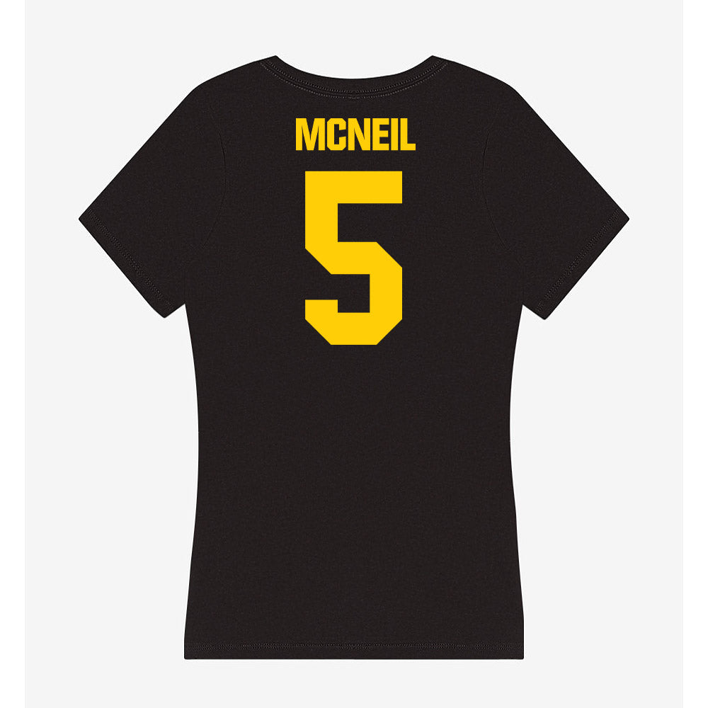Iowa - NCAA Football : Nathan Mcneil - Women's V-Neck T-Shirt-1