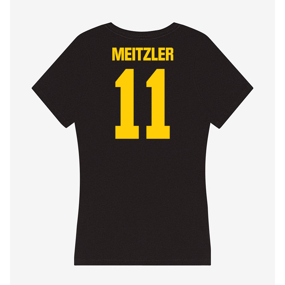 Iowa - NCAA Women's Volleyball : Jenna Meitzler - Women's V-Neck T-Shirt-1