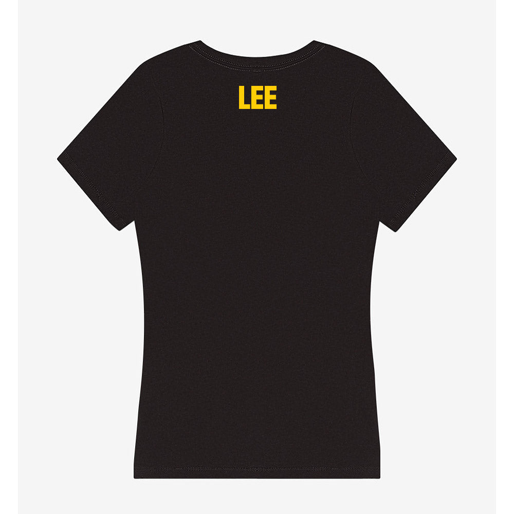Iowa - NCAA Women's Tennis : Steven Lee - Women's V-Neck T-Shirt-1
