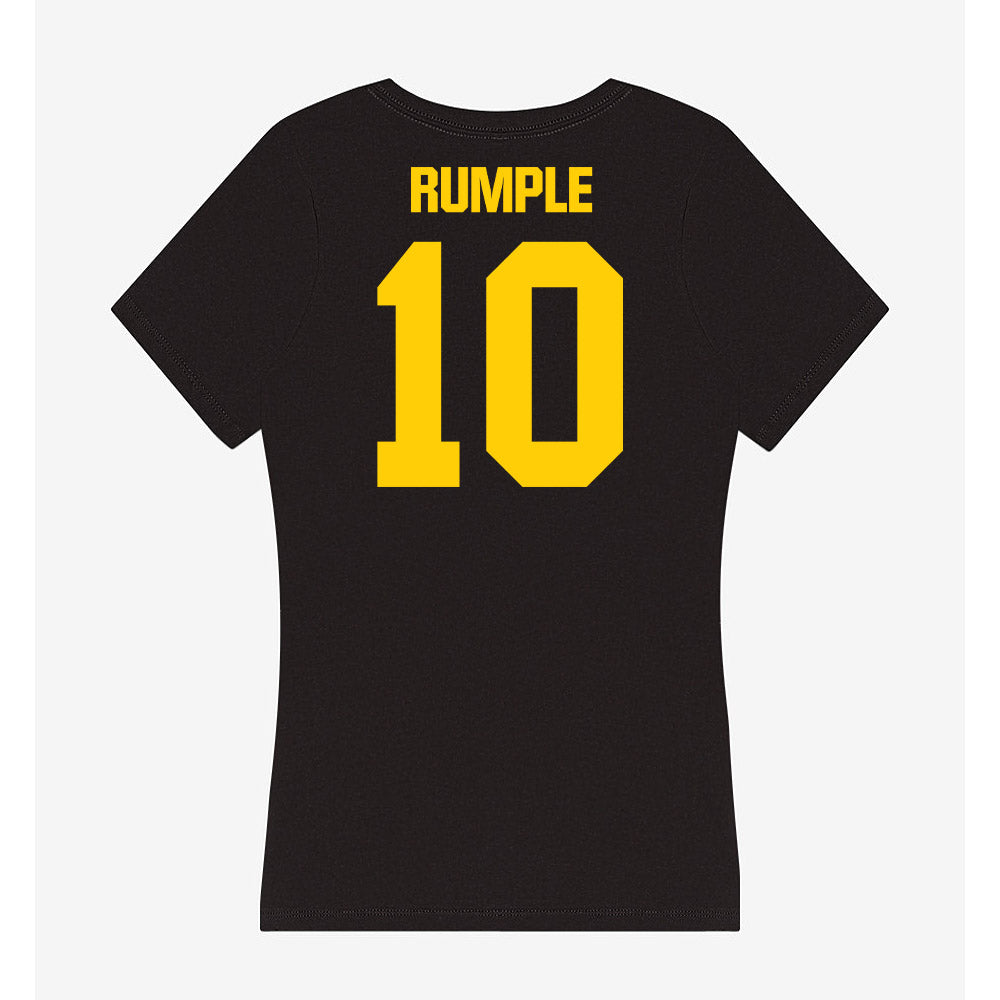 Iowa - NCAA Women's Volleyball : Makena Rumple - Women's V-Neck T-Shirt-1