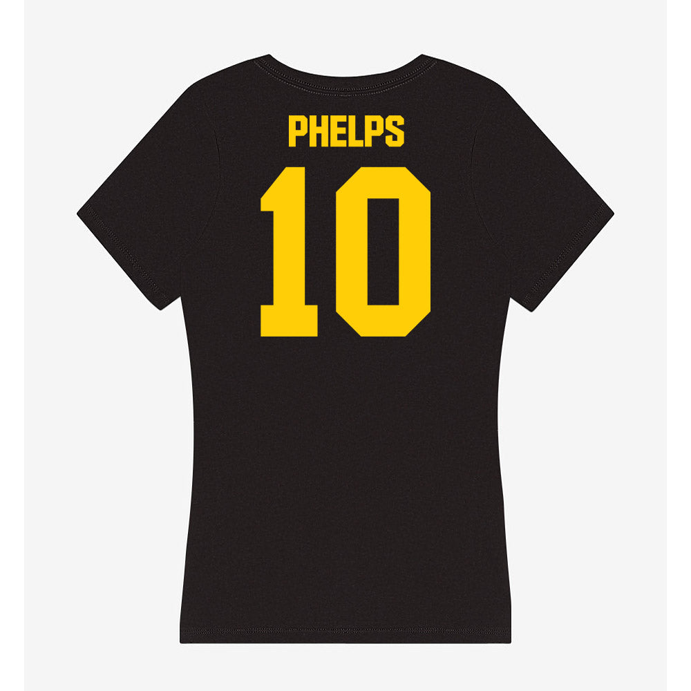 Iowa - NCAA Baseball : Bryce Phelps - Women's V-Neck T-Shirt-1
