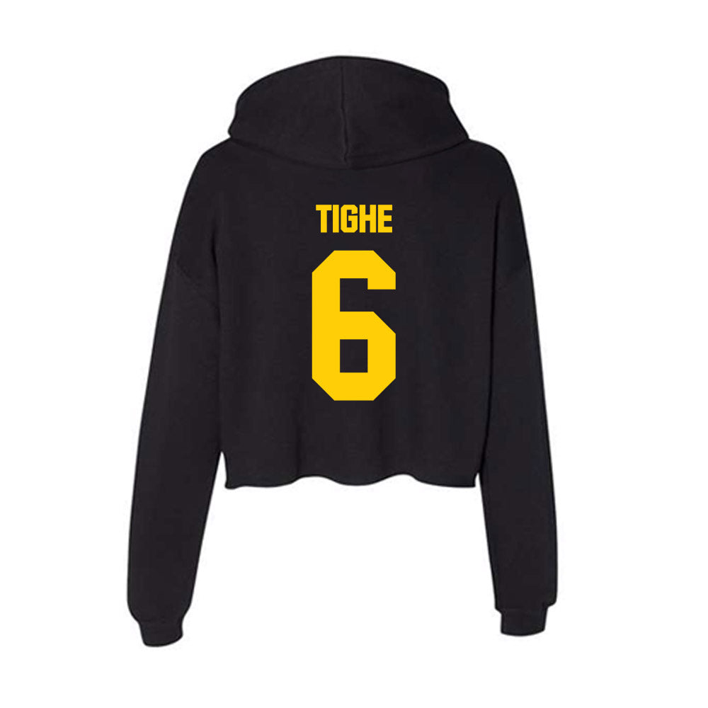 Iowa - NCAA Softball : Caitlin Tighe - Women's Crop Fleece Hoodie-1