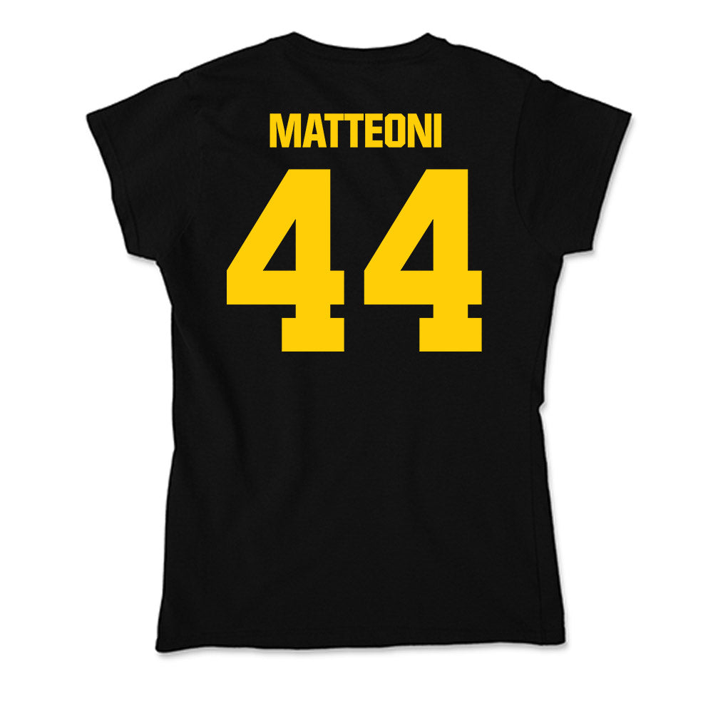 Iowa - NCAA Men's Basketball : Joey Matteoni - Soft Style Women’s T-Shirt-1