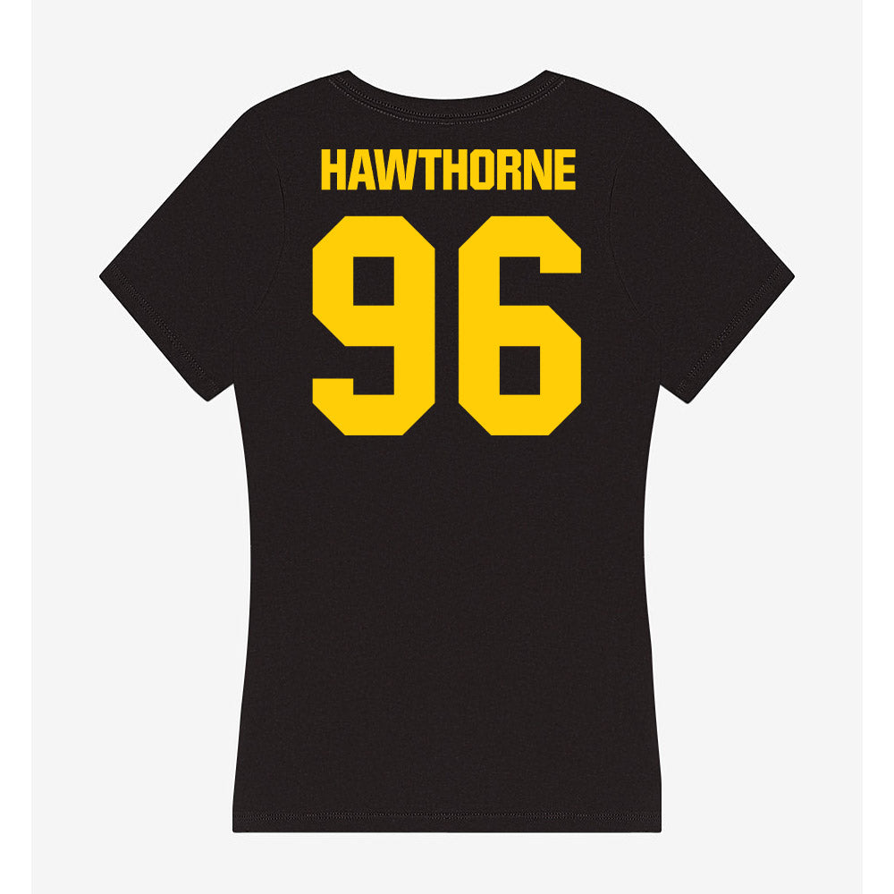 Iowa - NCAA Football : Bryce Hawthorne - Women's V-Neck T-Shirt-1