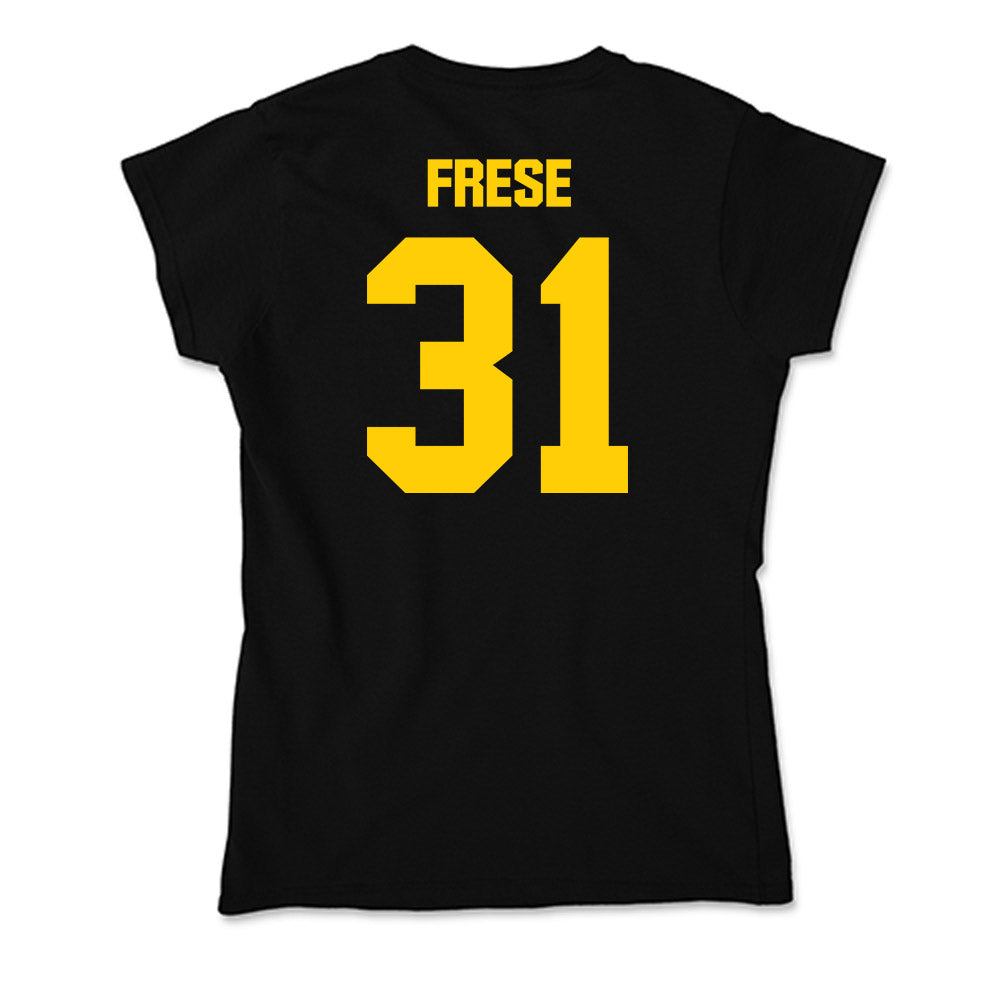 Iowa - NCAA Baseball : Maddux Frese - Soft Style Women’s T-Shirt-1