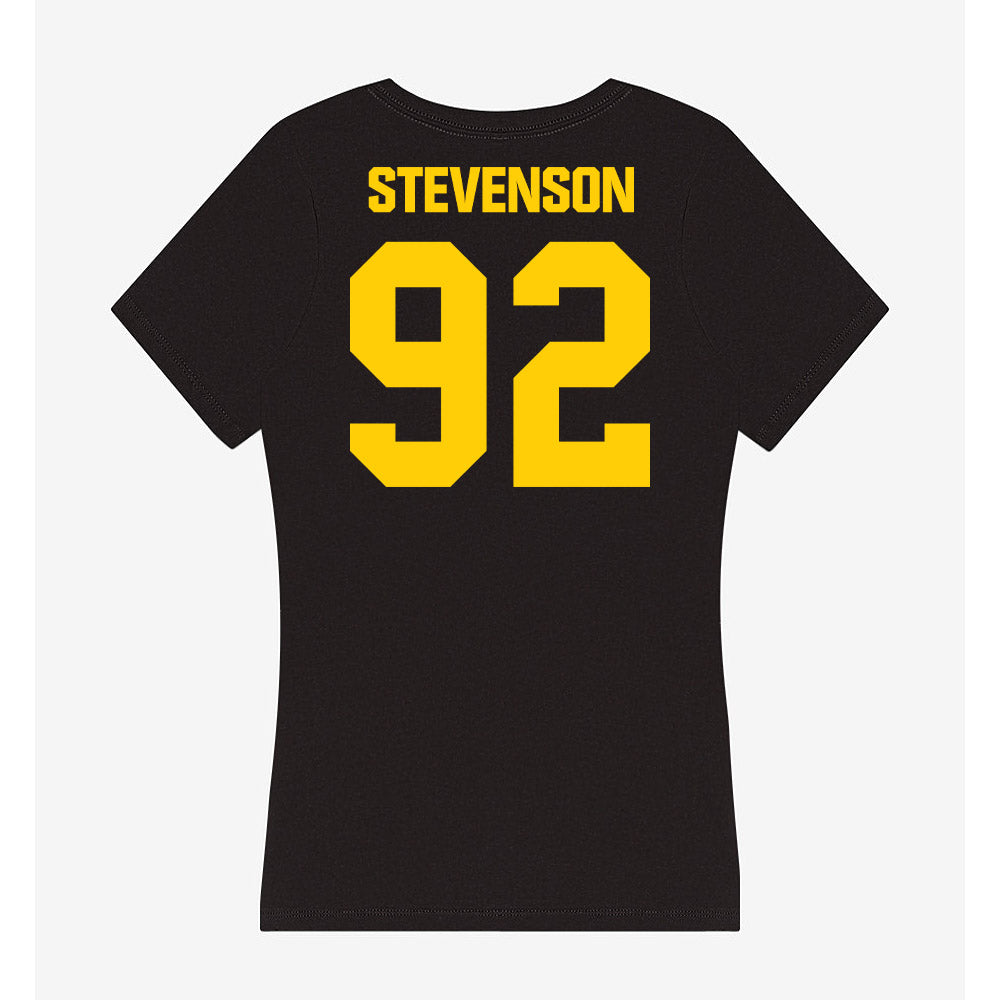 Iowa - NCAA Football : Brice Stevenson - Women's V-Neck T-Shirt-1