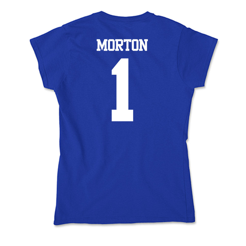 Kentucky - NCAA Men's Basketball : Jerone Morton - Soft Style Women’s T-Shirt-1