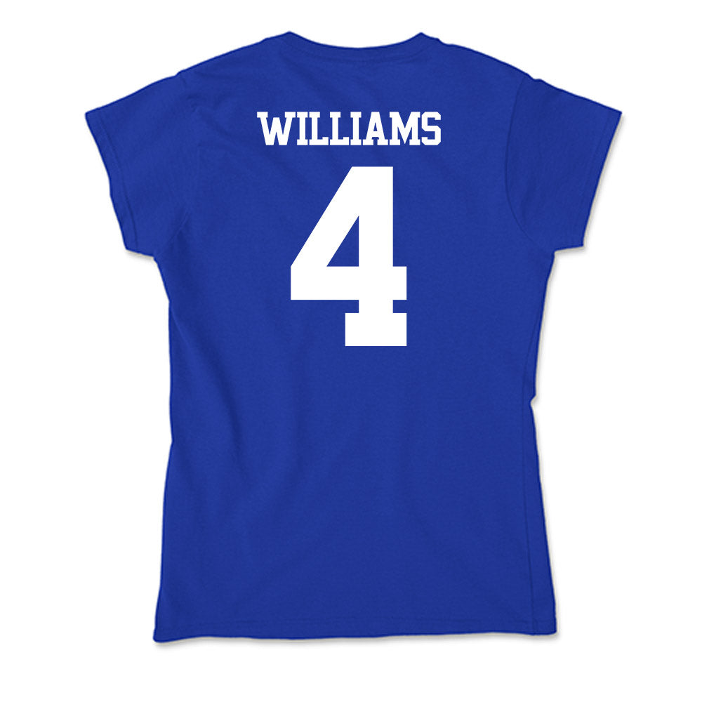 Kentucky - NCAA Men's Basketball : Mason Williams - Soft Style Women’s T-Shirt-1