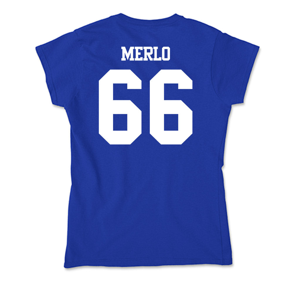 Kentucky - NCAA Football : Tino Merlo - Soft Style Women’s T-Shirt-1