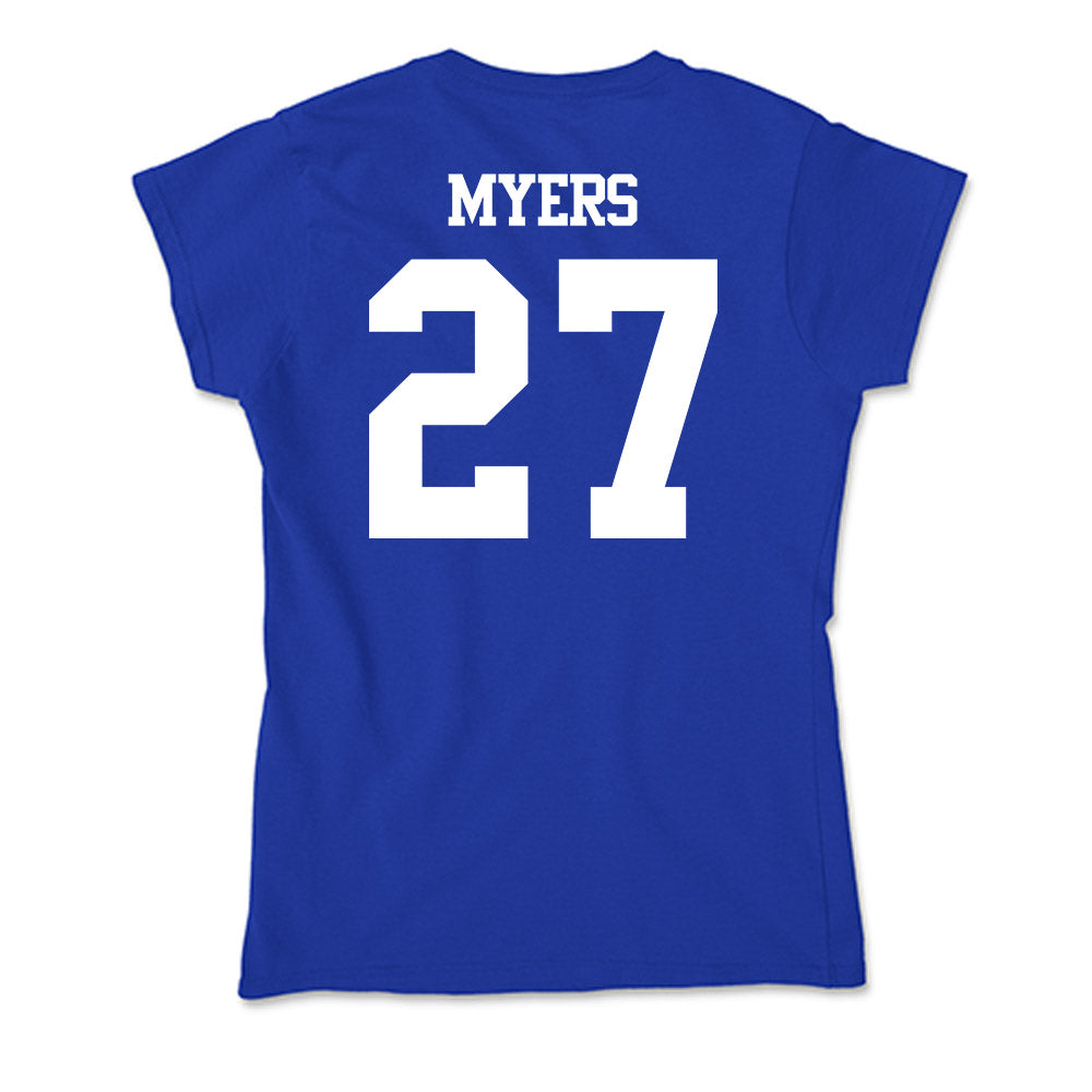 Kentucky - NCAA Women's Soccer : Teagan Myers - Soft Style Women’s T-Shirt-1