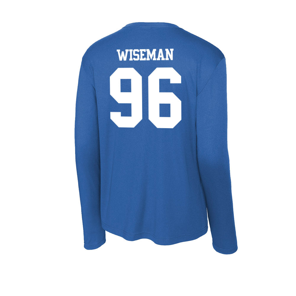 Kentucky - NCAA Football : Dominic Wiseman - Activewear Long Sleeve T-Shirt-1