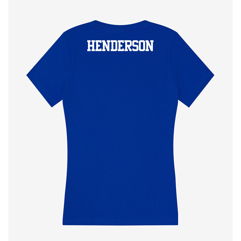 Kentucky - STUNT : Abby Henderson - Women's V-Neck T-Shirt-1