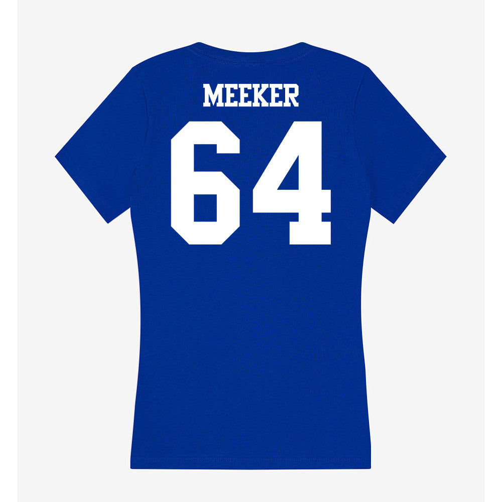 Kentucky - NCAA Football : Ryan Meeker - Women's V-Neck T-Shirt-1
