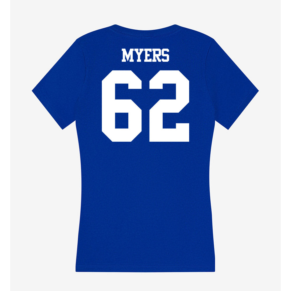 Kentucky - NCAA Football : Ben Myers - Women's V-Neck T-Shirt-1
