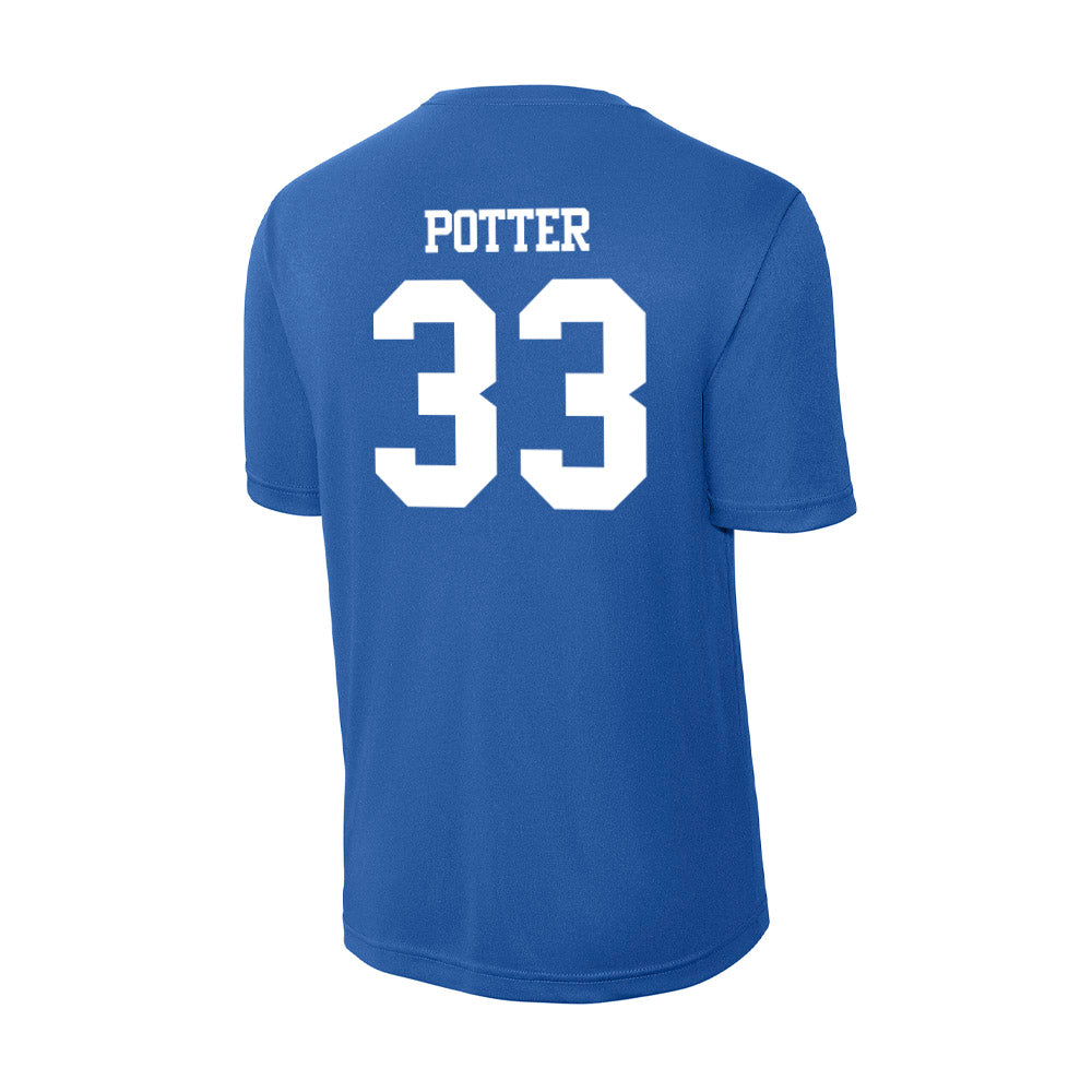 Kentucky - NCAA Men's Basketball : Reece Potter - Activewear T-Shirt-1